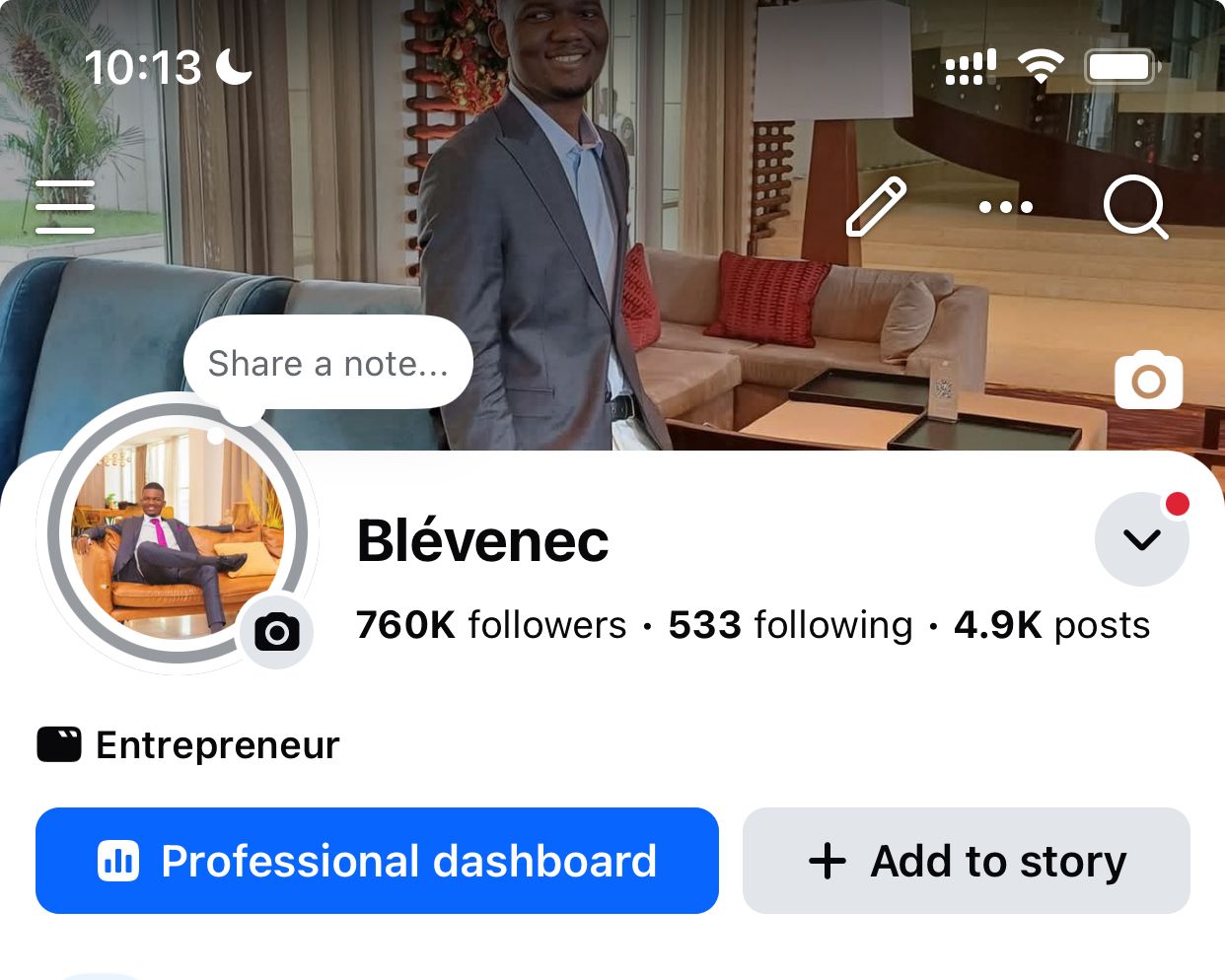 760k followers